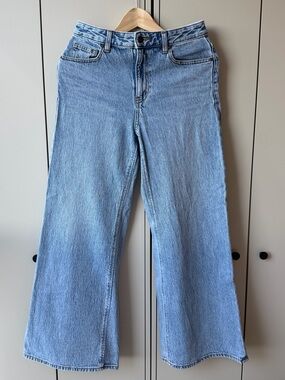 GU Light Blue Wide Leg Women’s Jeans